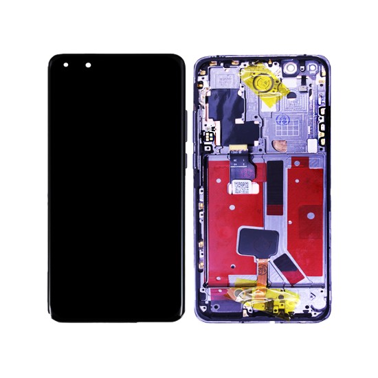 Touch+Display+Frame Huawei P40 Pro Black Touch+Display+Frame Huawei P40 Pro Black